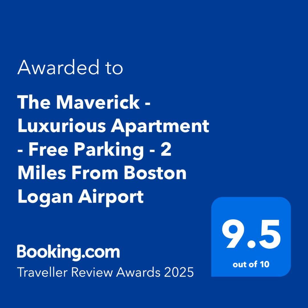 The Maverick - Luxurious Apartment - Free Parking - 2 Miles From Boston Logan Airport Челси Екстериор снимка